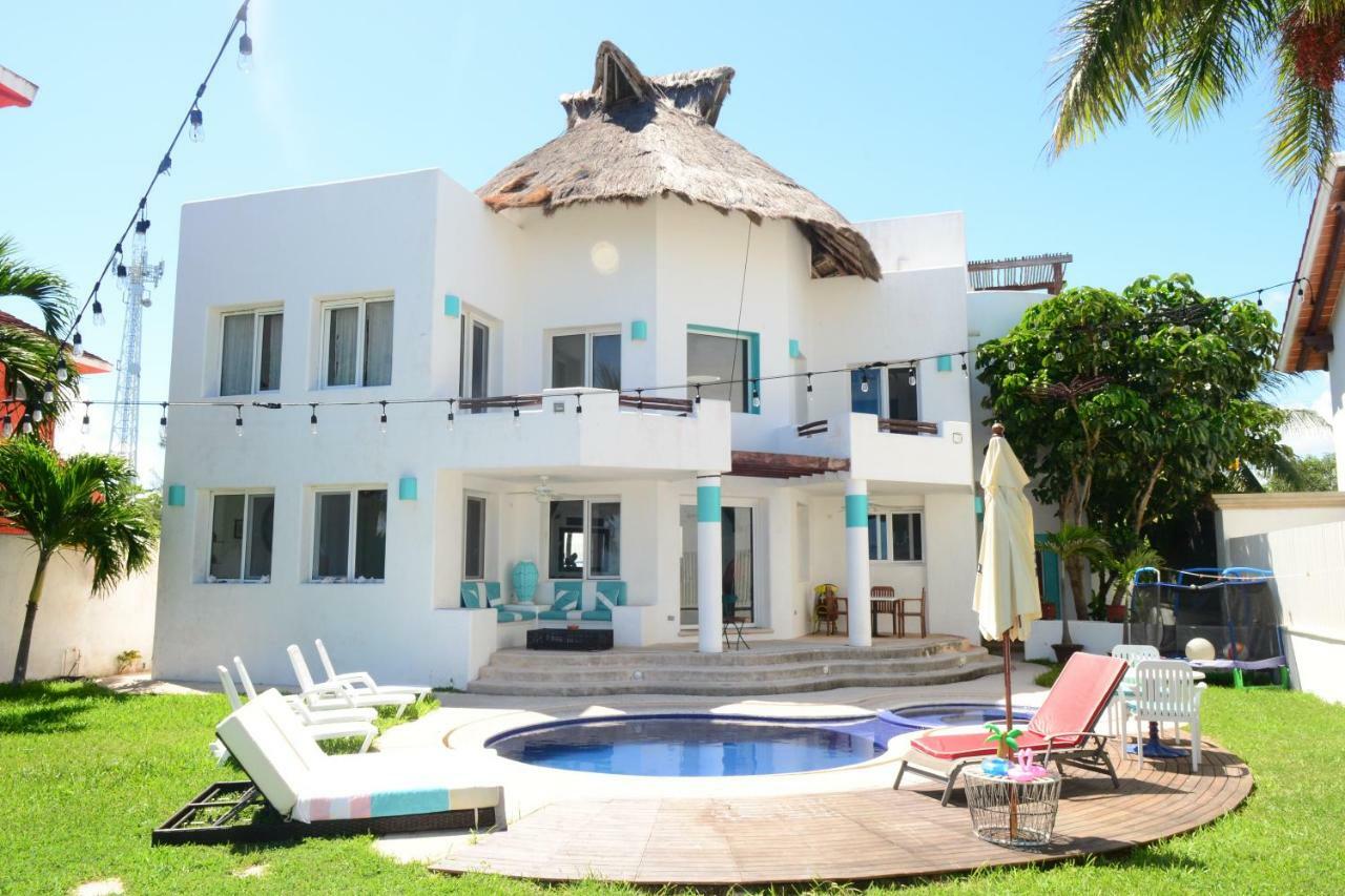 הוילה קנקון Bella Casa Privada Junto Al Mar Caribe מראה חיצוני תמונה