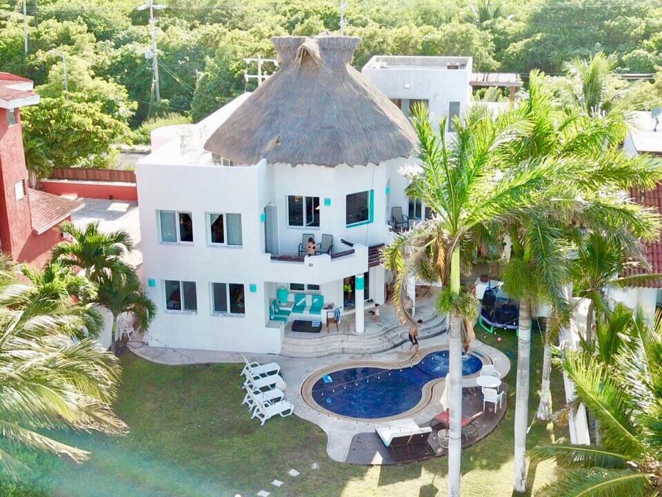 הוילה קנקון Bella Casa Privada Junto Al Mar Caribe מראה חיצוני תמונה