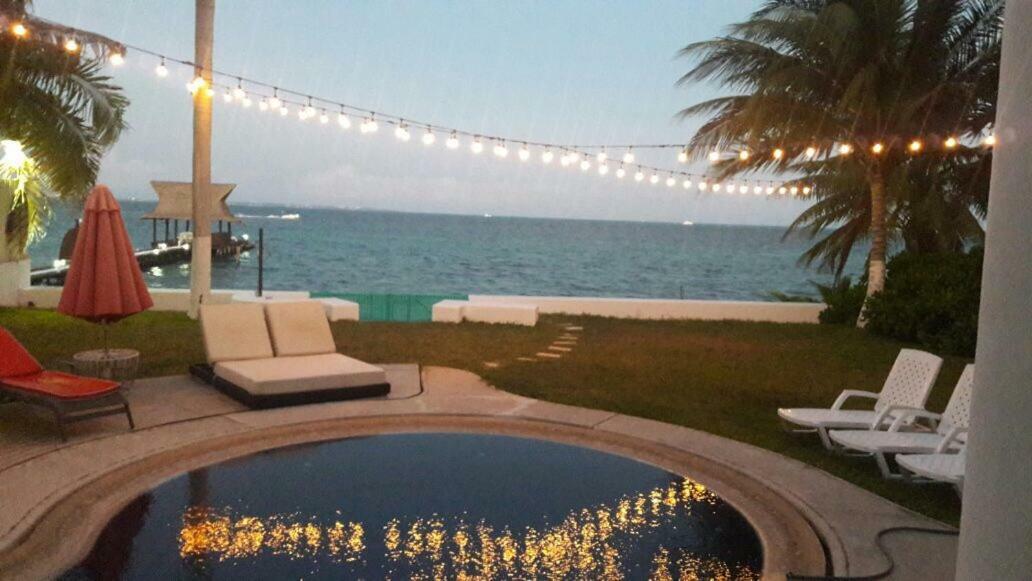 הוילה קנקון Bella Casa Privada Junto Al Mar Caribe מראה חיצוני תמונה